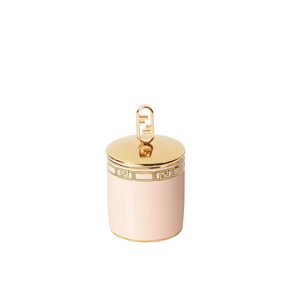 Fendi Casa Cylindrical Candle Small, Pink