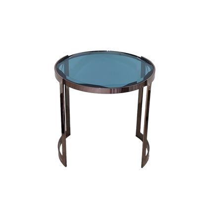 Anya D53 Coffee Table Blue Crystal