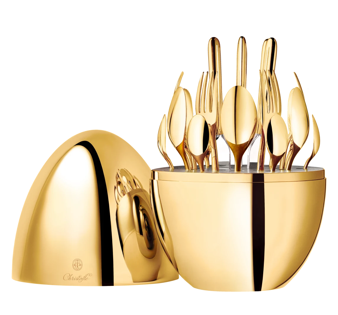 Mood Gold 24-Piece Flatware Set