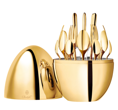 Mood Gold 24-Piece Flatware Set