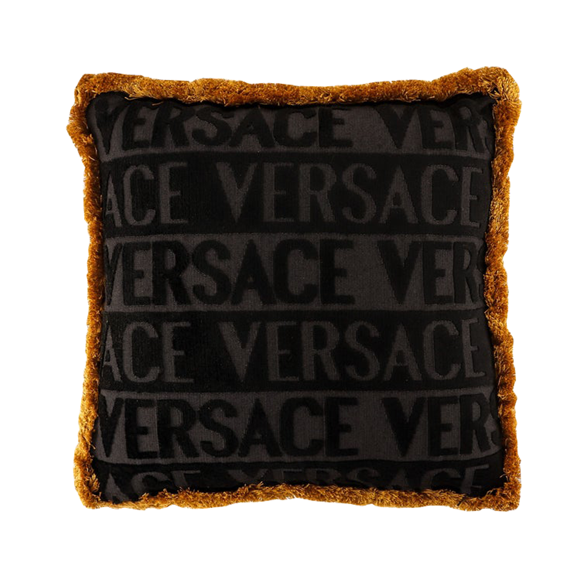 Versace Logomania Cushion- Black