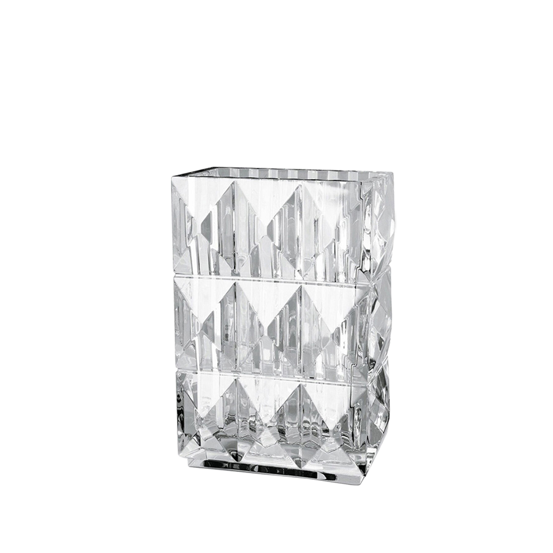 Louxor Rectangular Vase 200 - Clear