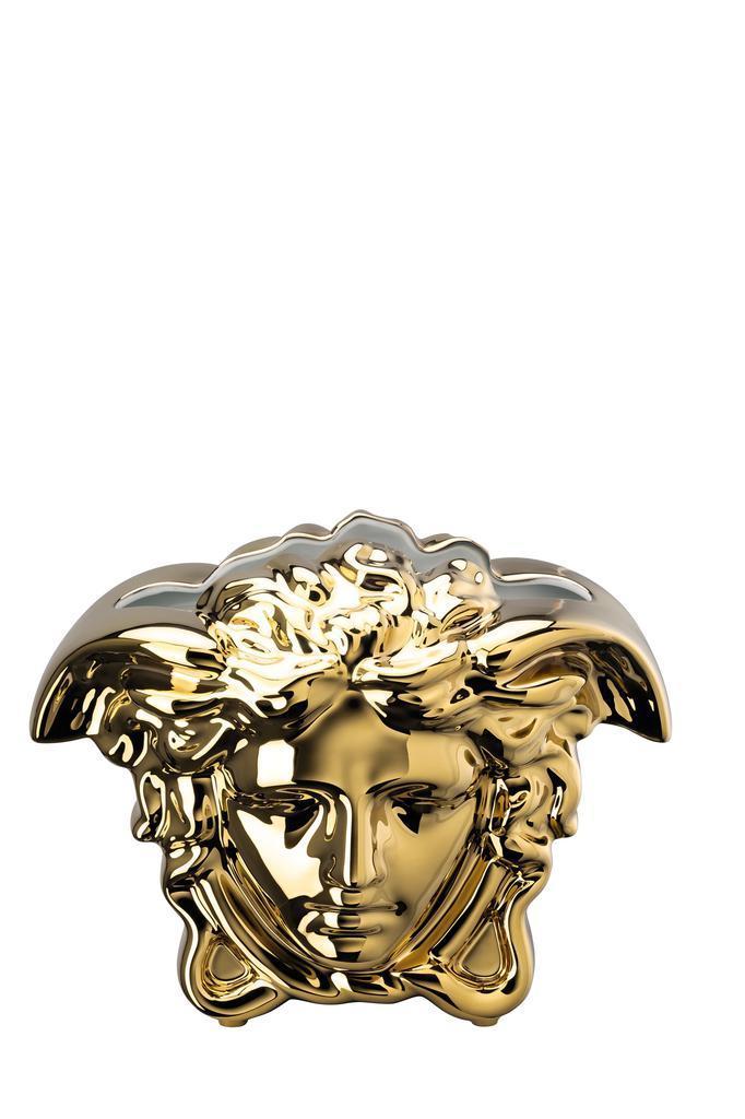 Medusa Grande Gold Vase - Medium