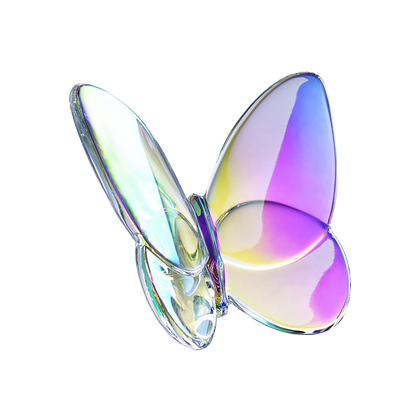 Papillon Lucky Butterfly Iridescent Clear