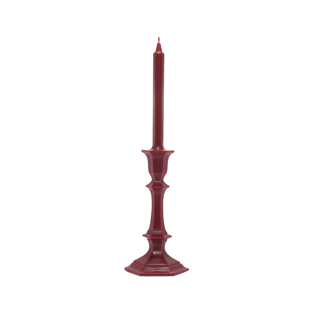 Harcourt Candlestick Candle - Red