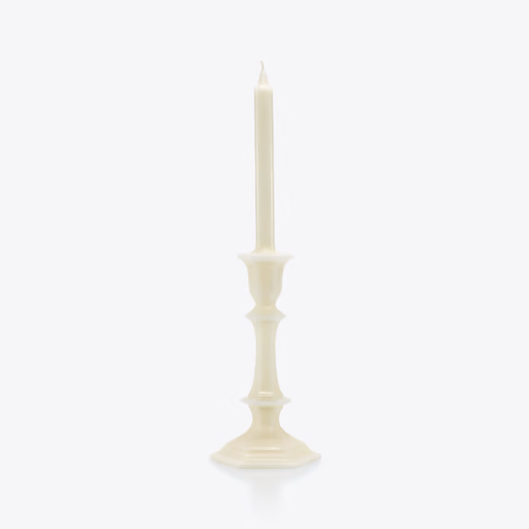 Harcourt Candlestick Candle - Ivory