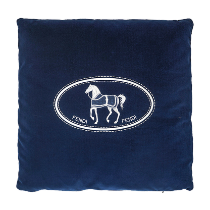 Villa Borghese Cushion - Dark Blue