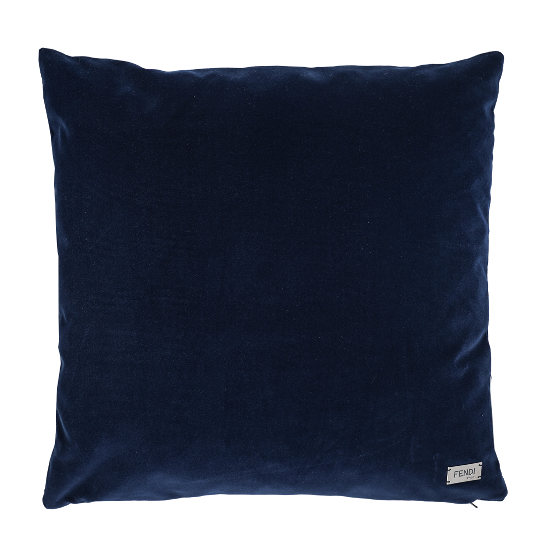 FF Swarovski Cushion- Dark Blue – Major Interiors Inc. FF Swarovski Cushion- Dark Blue – Major Interiors Inc.
