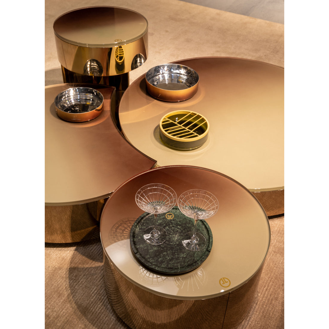 Moon Coffee & Side Table