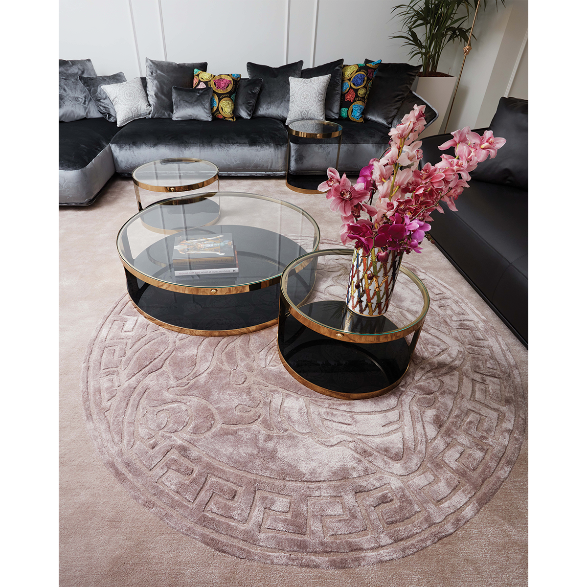 Medallion Coffee &amp; Side Table