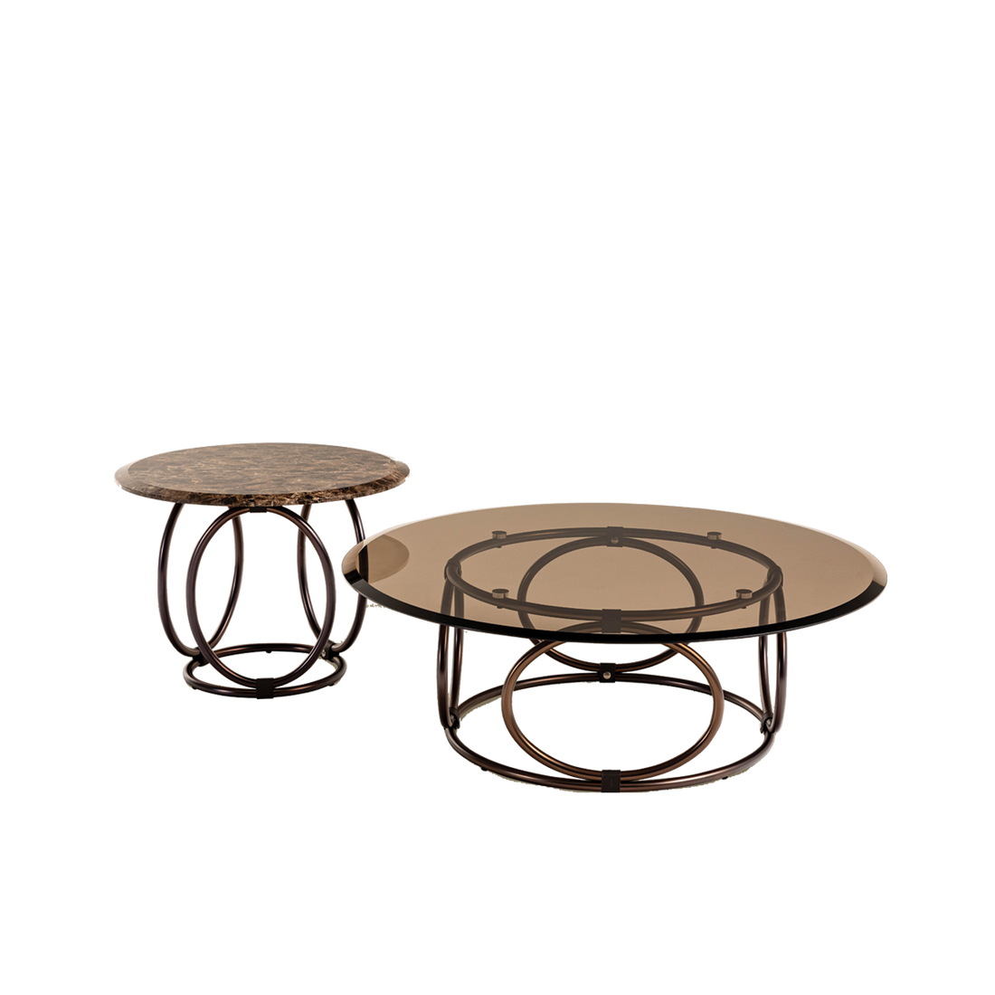 Oval Coffee & Side Table