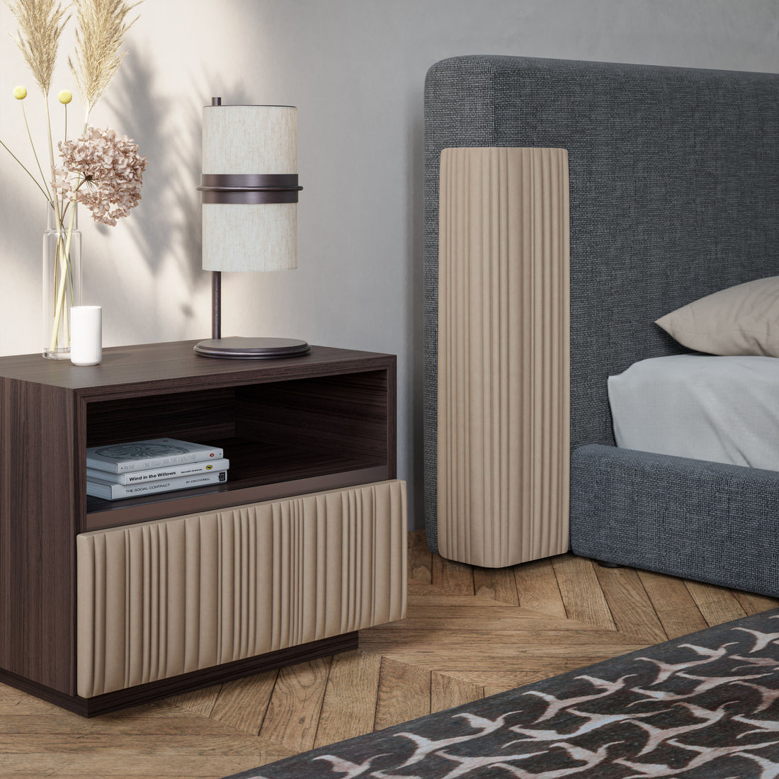 Deven Bedside Table