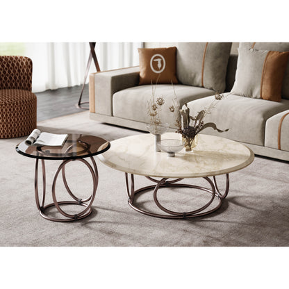 Oval Coffee &amp; Side Table