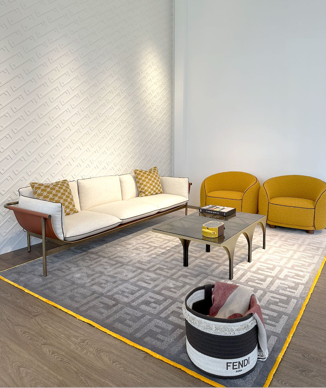 Paul Frederick 18Kカメオカフリンクス FF Illusion Rug – Major Interiors Inc.
