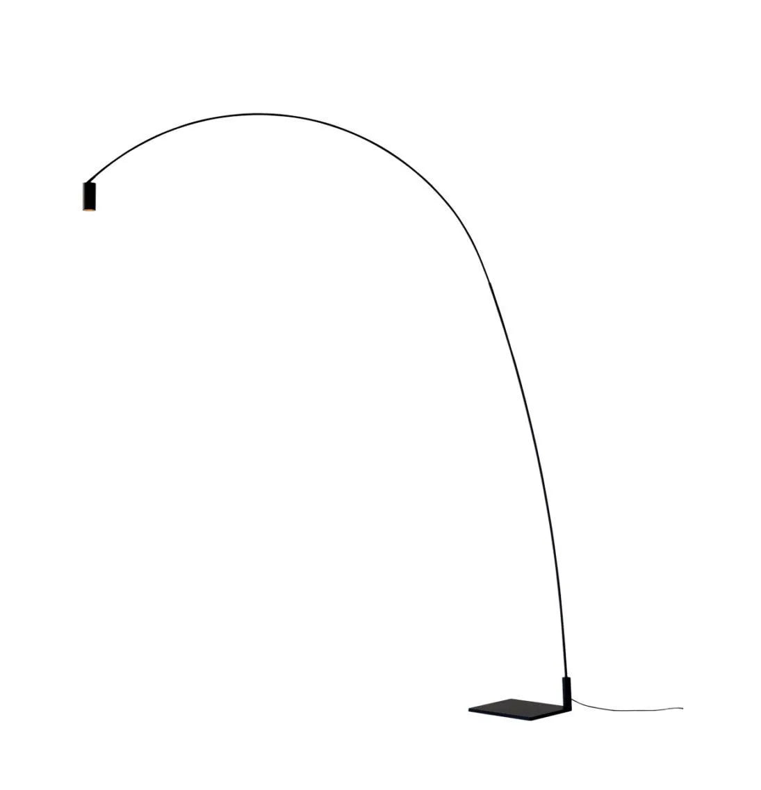 Nemo Fox Floor Lamp, Matte Black, LED 2700K