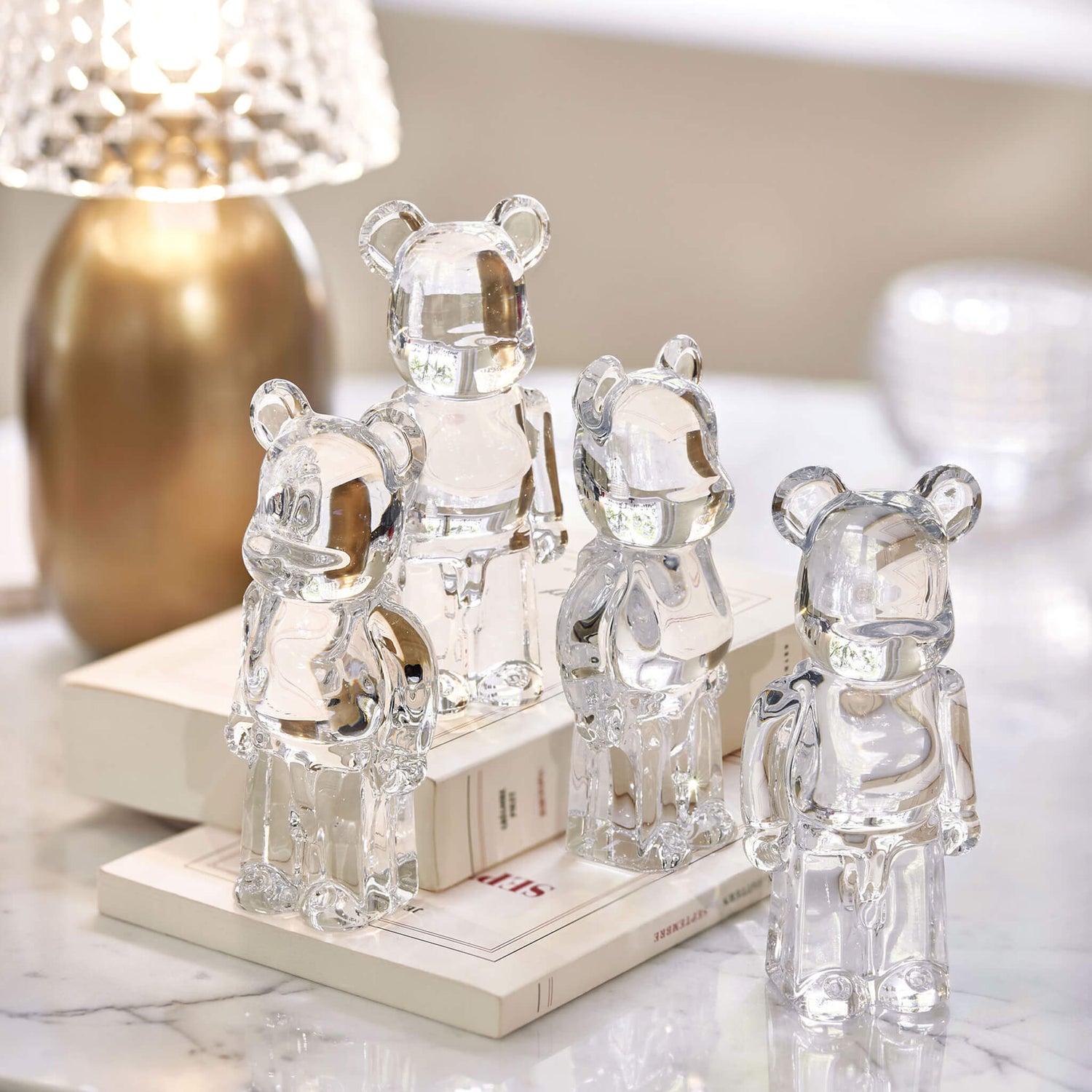 Bearbrick Standing - Clear