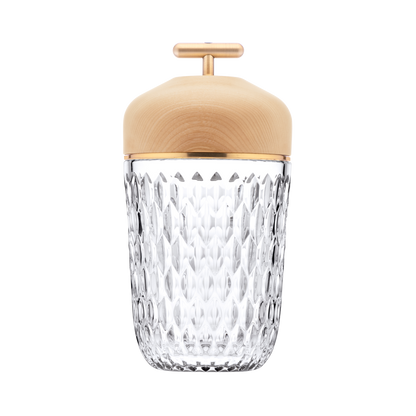 Folia Clear Wood Portable Lamp