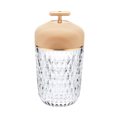 Folia Clear Wood Portable Lamp