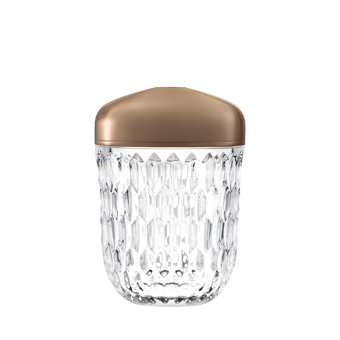 Folia Mini Portable Lamp Copper Finish