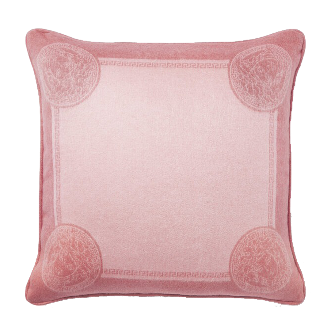 Icon Cashmere-Blend Cushion 60cm Pink