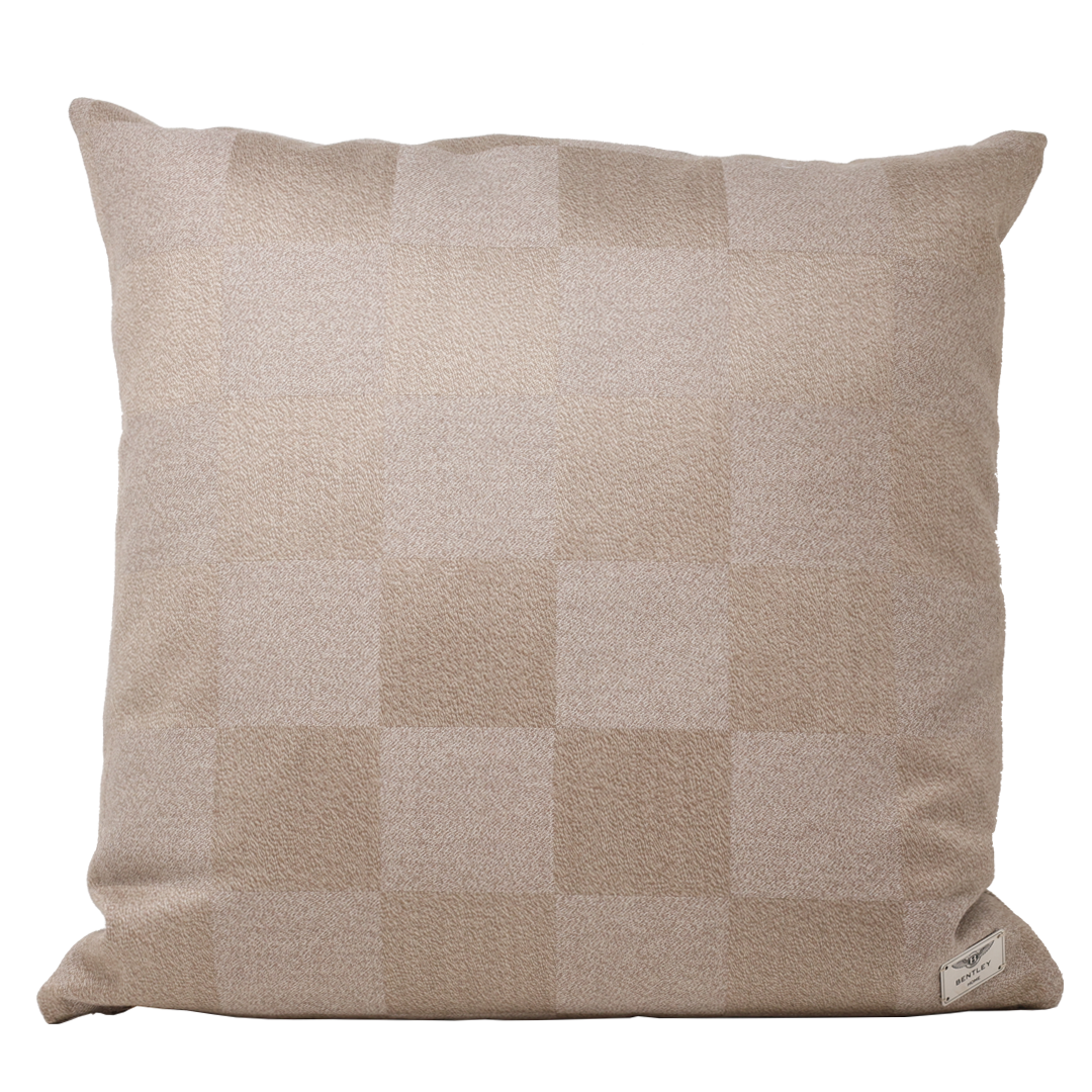 Bentley Home Checkered Cushion