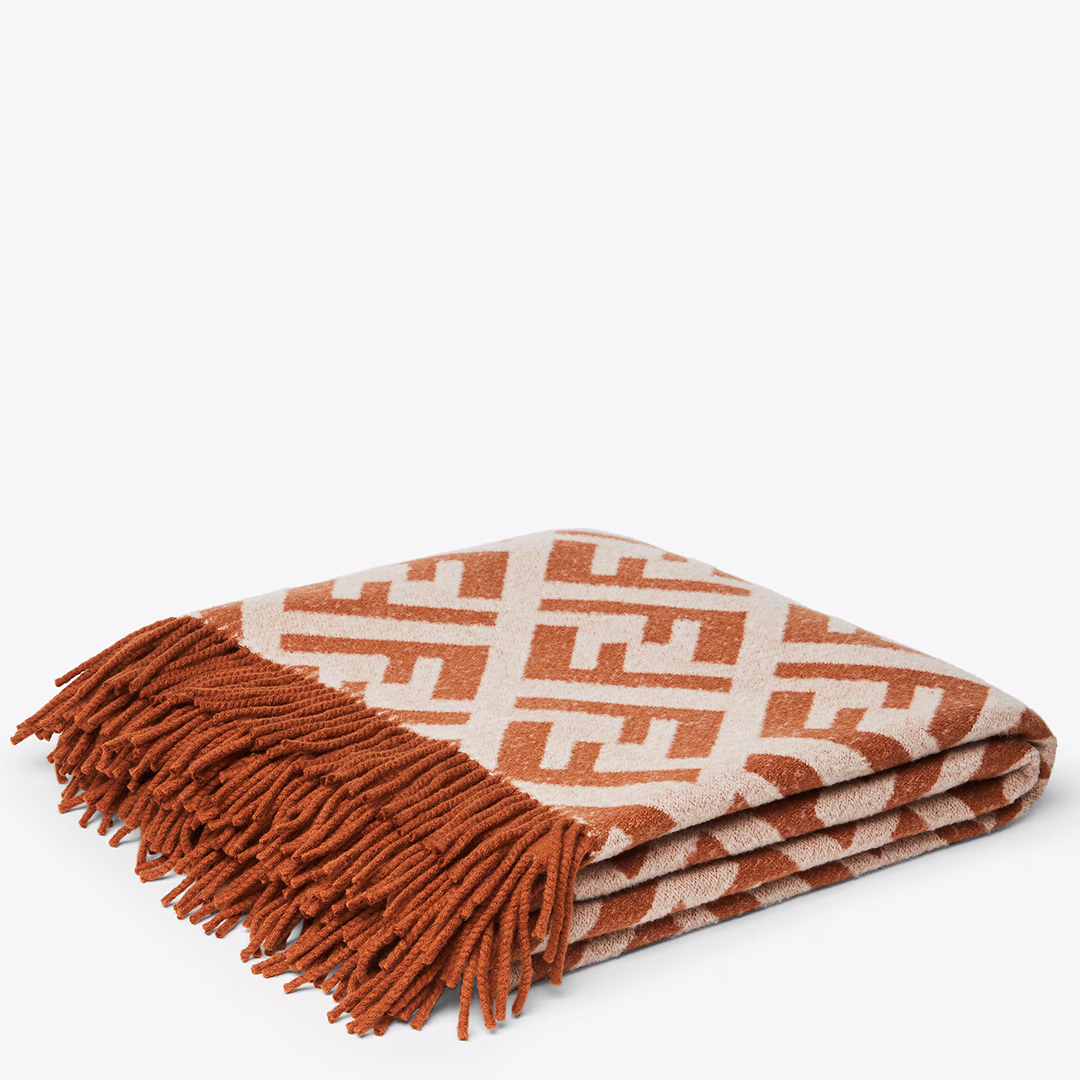 FF Cashmere Throw - Dust beige