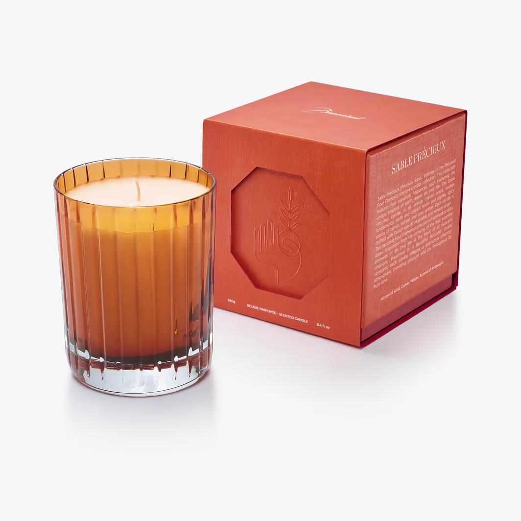 4 Elements Scented Candle Sable Précieux - Orange