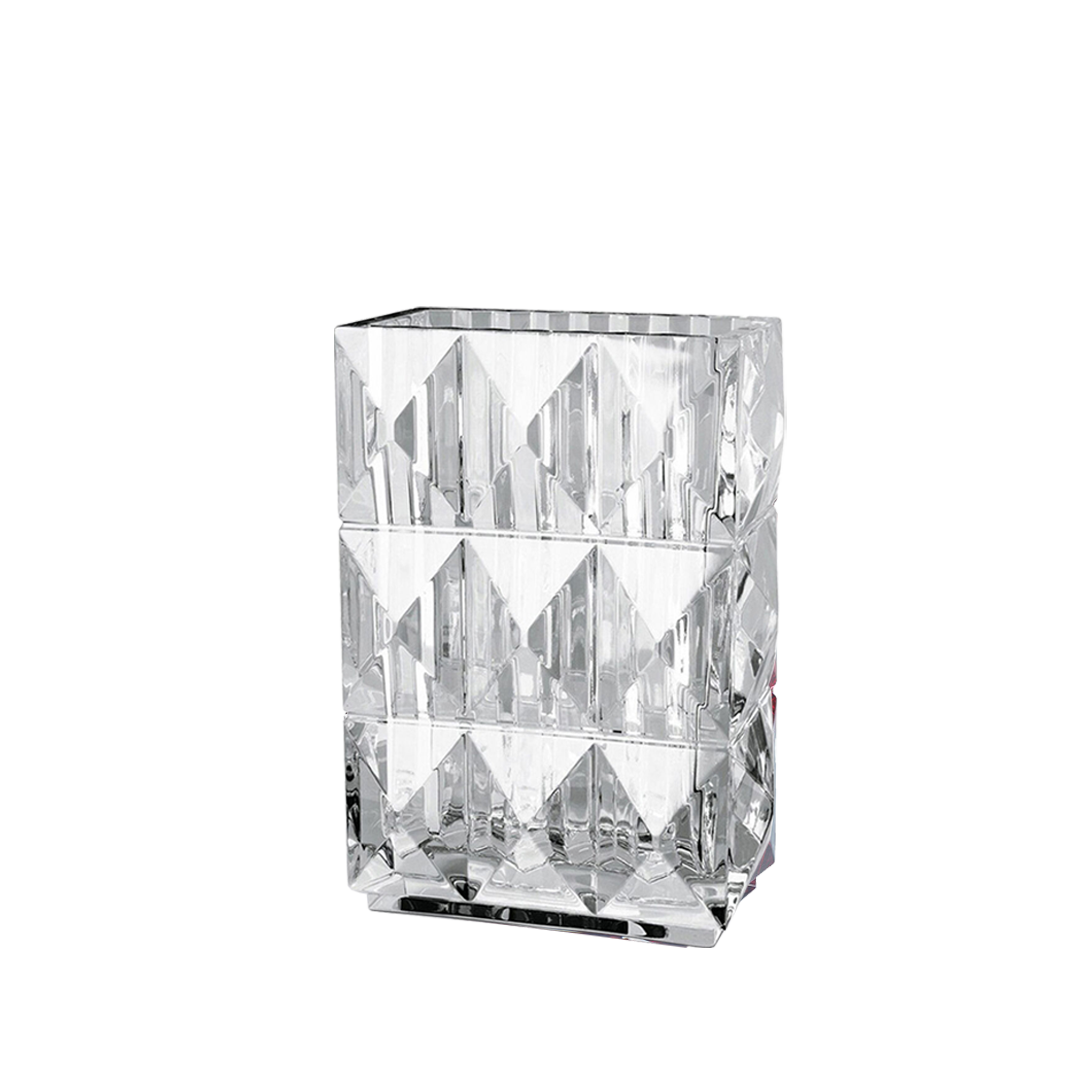 Louxor Rectangular Vase 200 - Clear