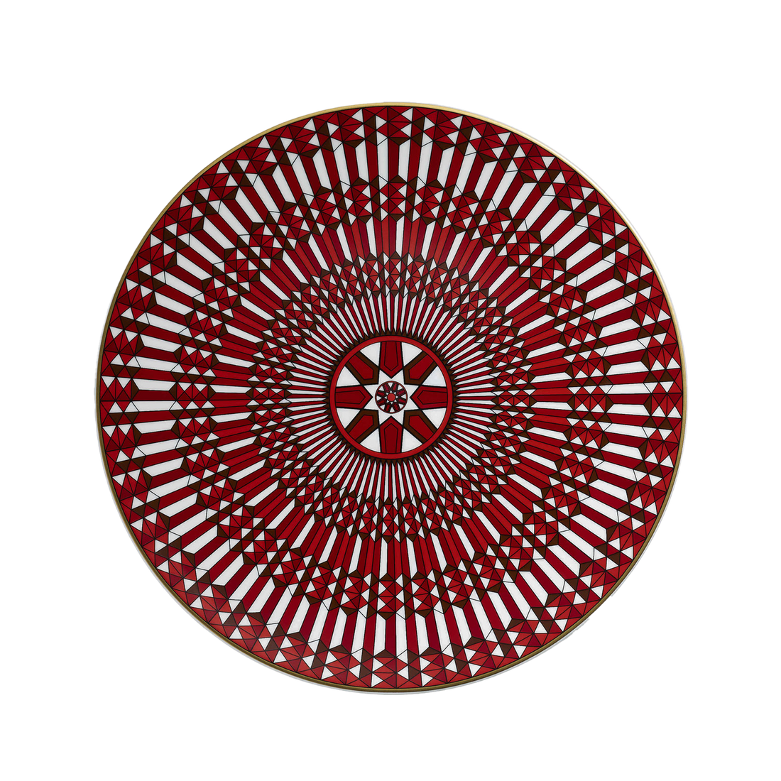 Arcadia Red Service Plate 31 cm
