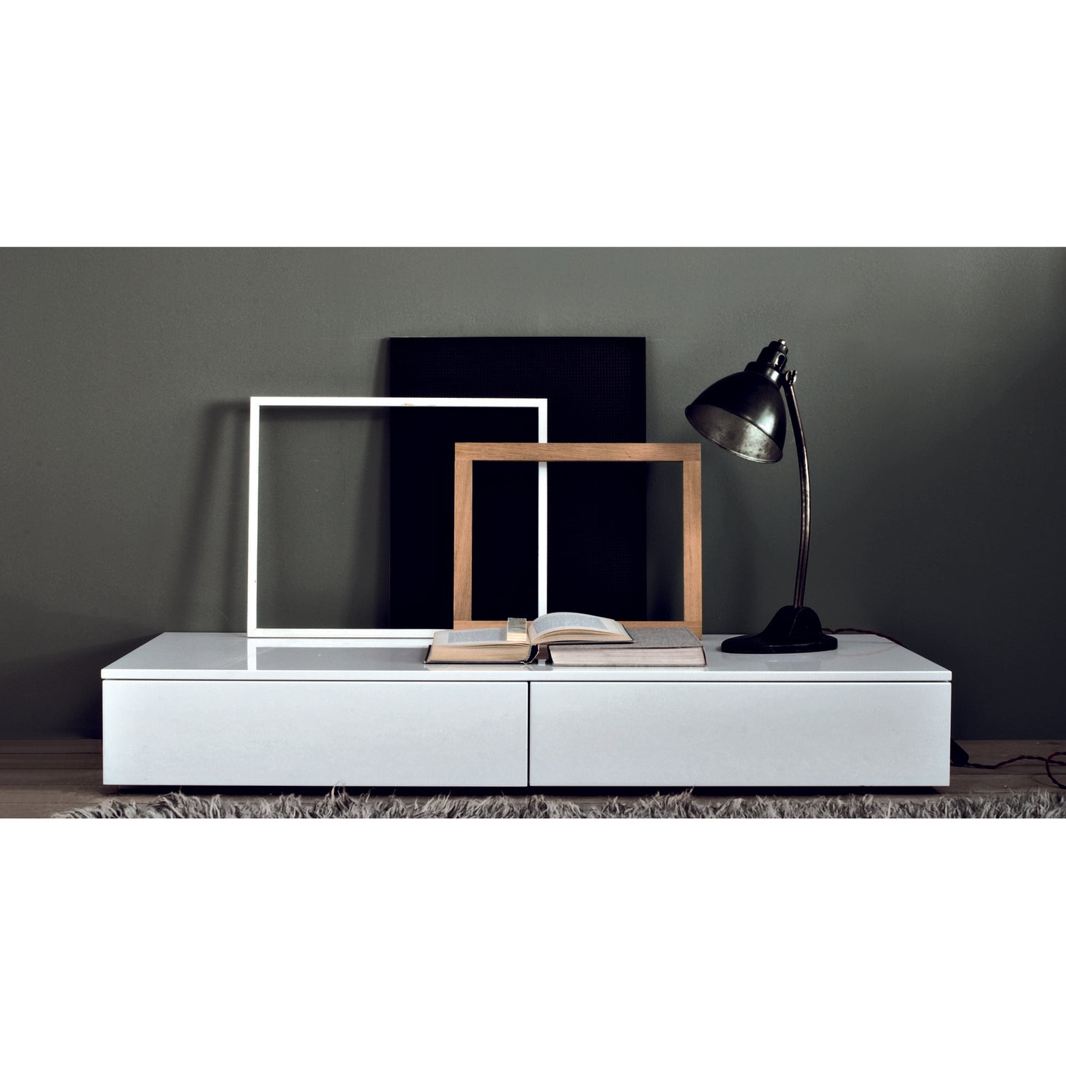 Tao Night Bedside Table &amp; Drawer