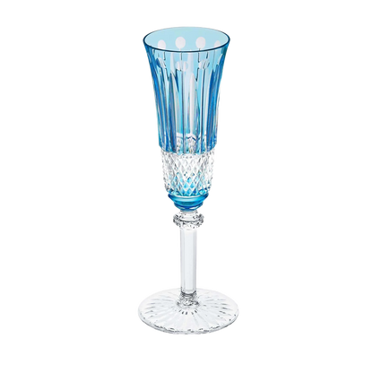 Tommy Sky Blue Champagne Flute