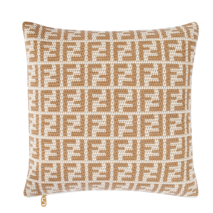 FF Cashmere Cushion- Camel Beige