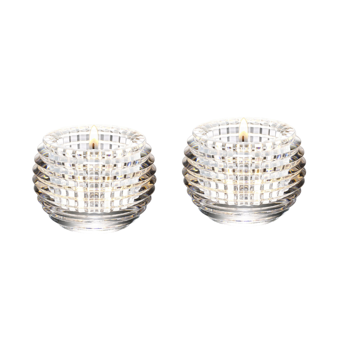 Eye Votive Candle Holder Set of 2- Clear