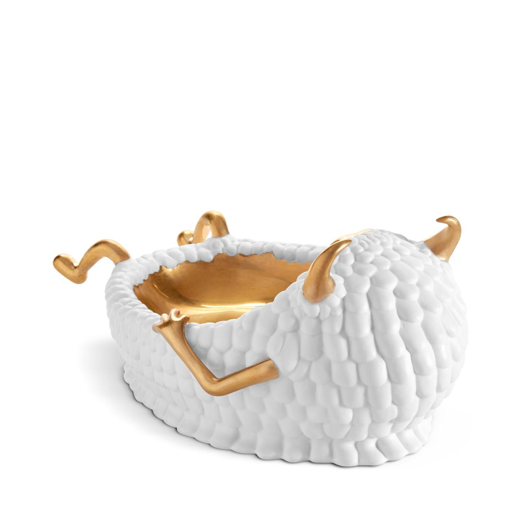 Haas Lazy Susan Catchall - White