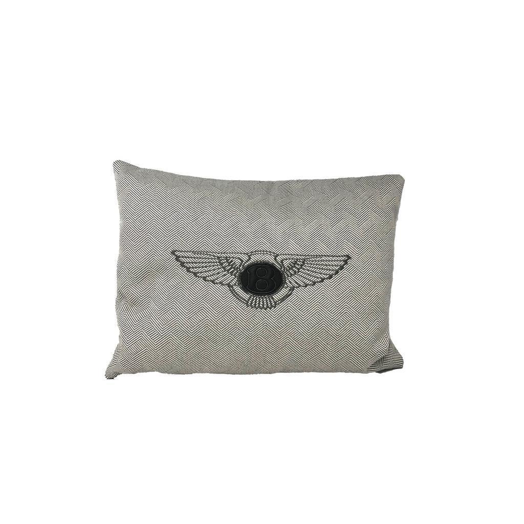 Bentley Home Ricamo Cushion - Green