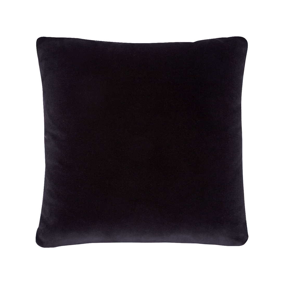 Medusa Black Studded Cushion